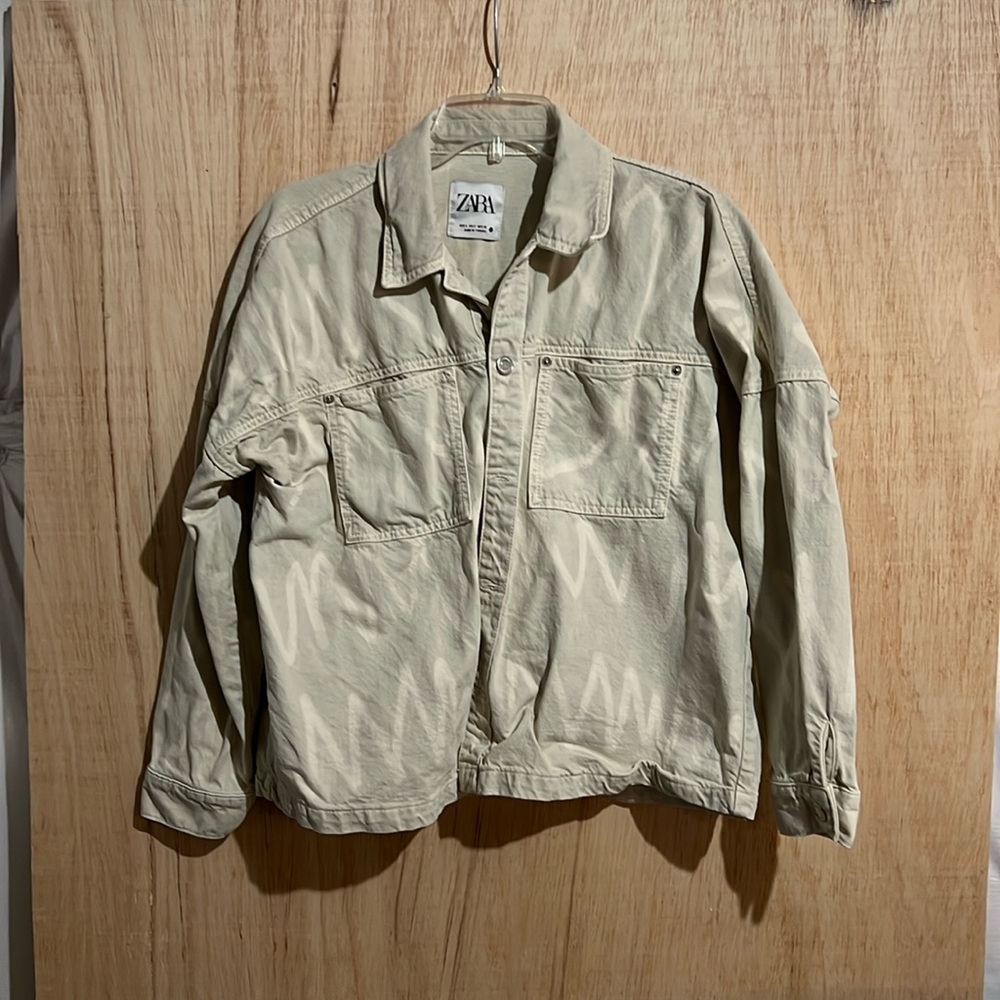 ZARA button up jacket, basically a jean jacket